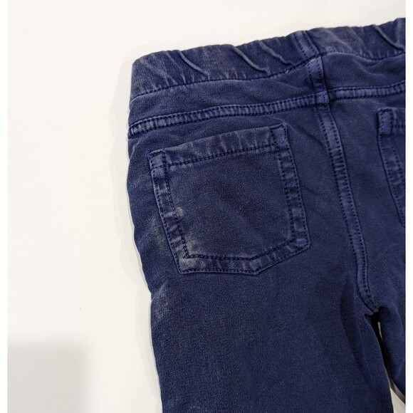 Tucker + Tate Dark Wash Jean Denim Leggings Jeggings Distressed Girls Size 5 5T - Picture 5 of 7